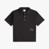 PIQUE SNAP SHORT SLEEVE POLO