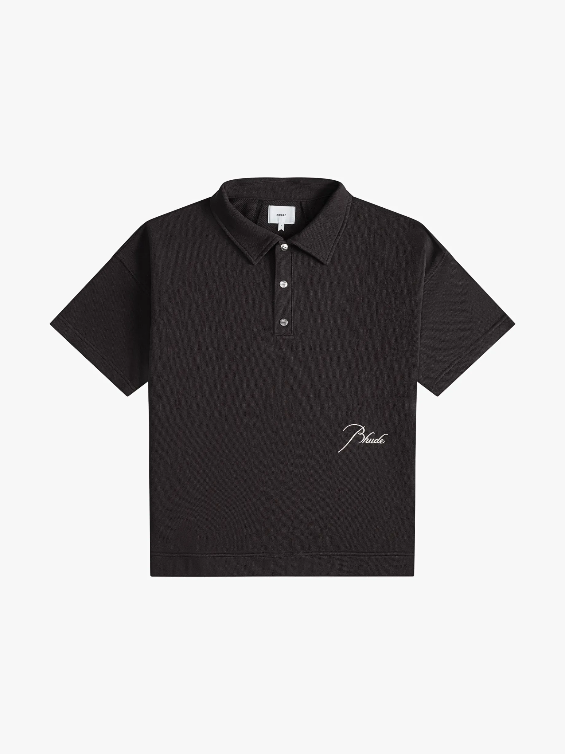 PIQUE SNAP SHORT SLEEVE POLO