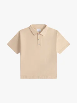 PIQUE SNAP SHORT SLEEVE POLO