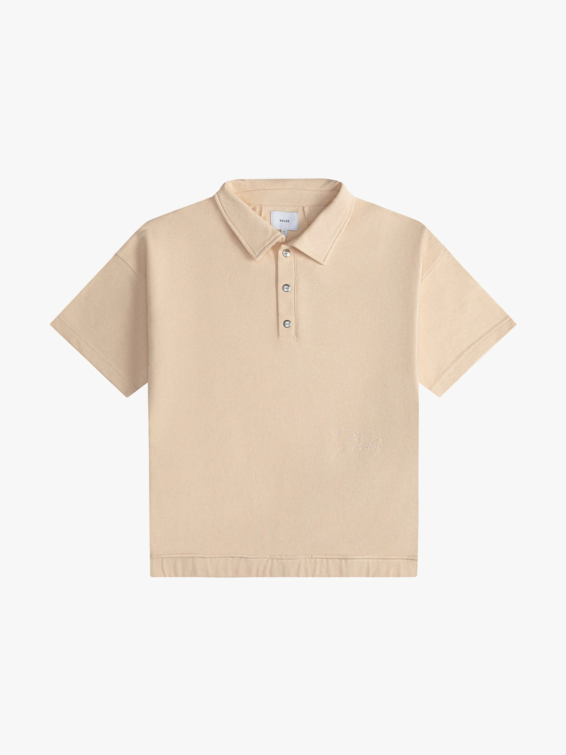 PIQUE SNAP SHORT SLEEVE POLO