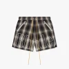 PLAID LOGO SHORT