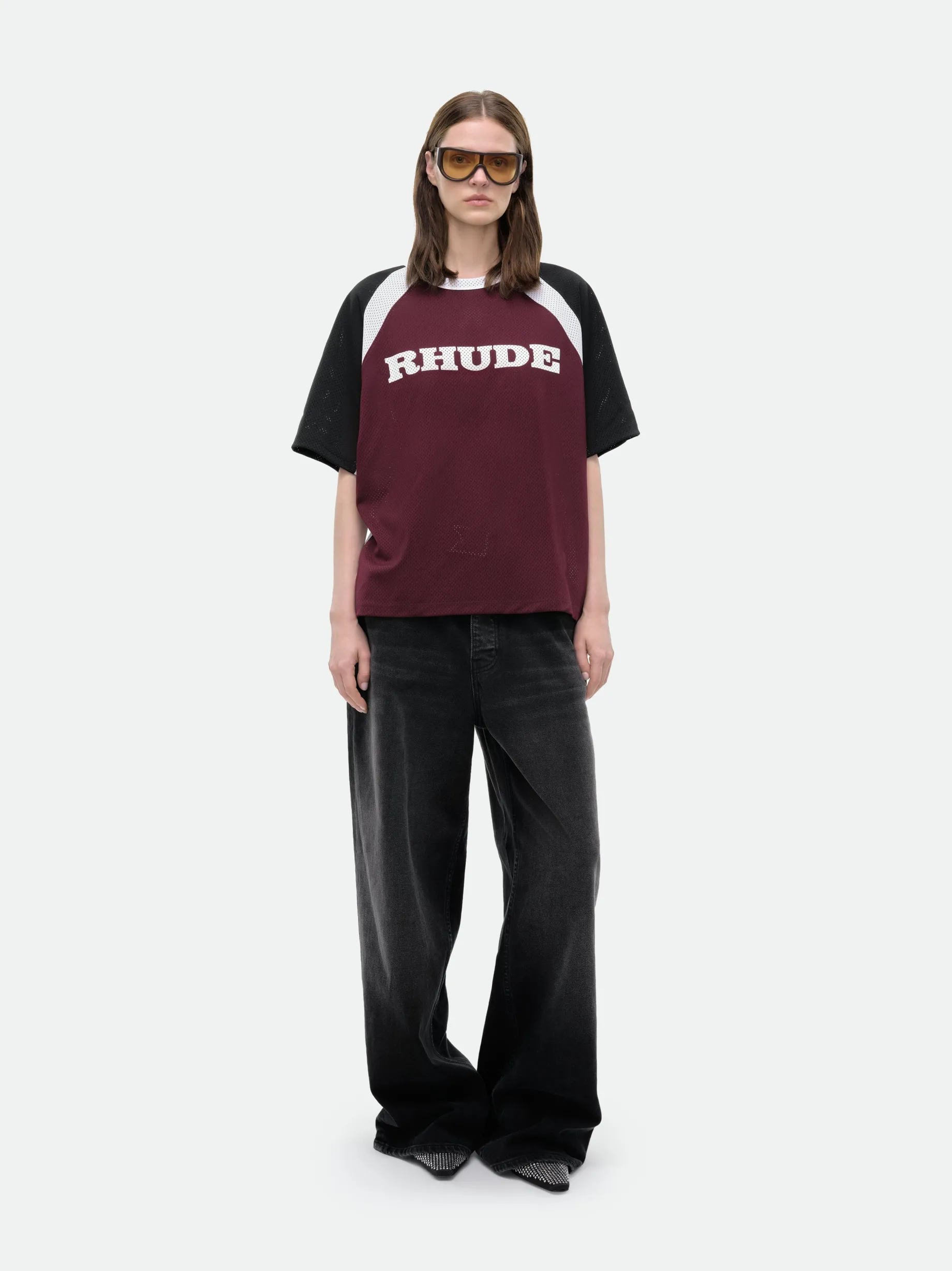 RACING LOGO MESH SHIRT