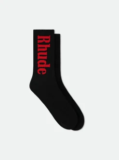 RH VERTICAL LOGO SOCKS