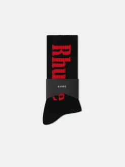 RH VERTICAL LOGO SOCKS