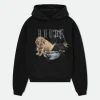 RHINESTONE HUNTING DOG HOODIE