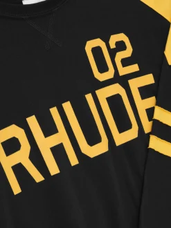 RHUDE 02 STRIPE LS TEE