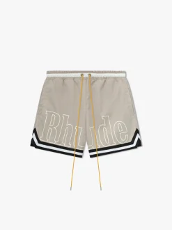 RHUDE BASKETBALL SWIM TRUNKS