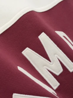 RHUDE CHAMONIX QUARTER-ZIP VARSITY