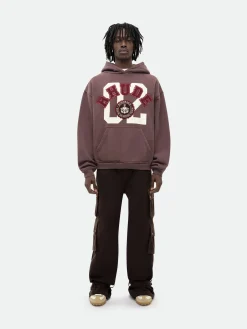 RHUDE CHENILLE HUNTING CLUB HOODIE