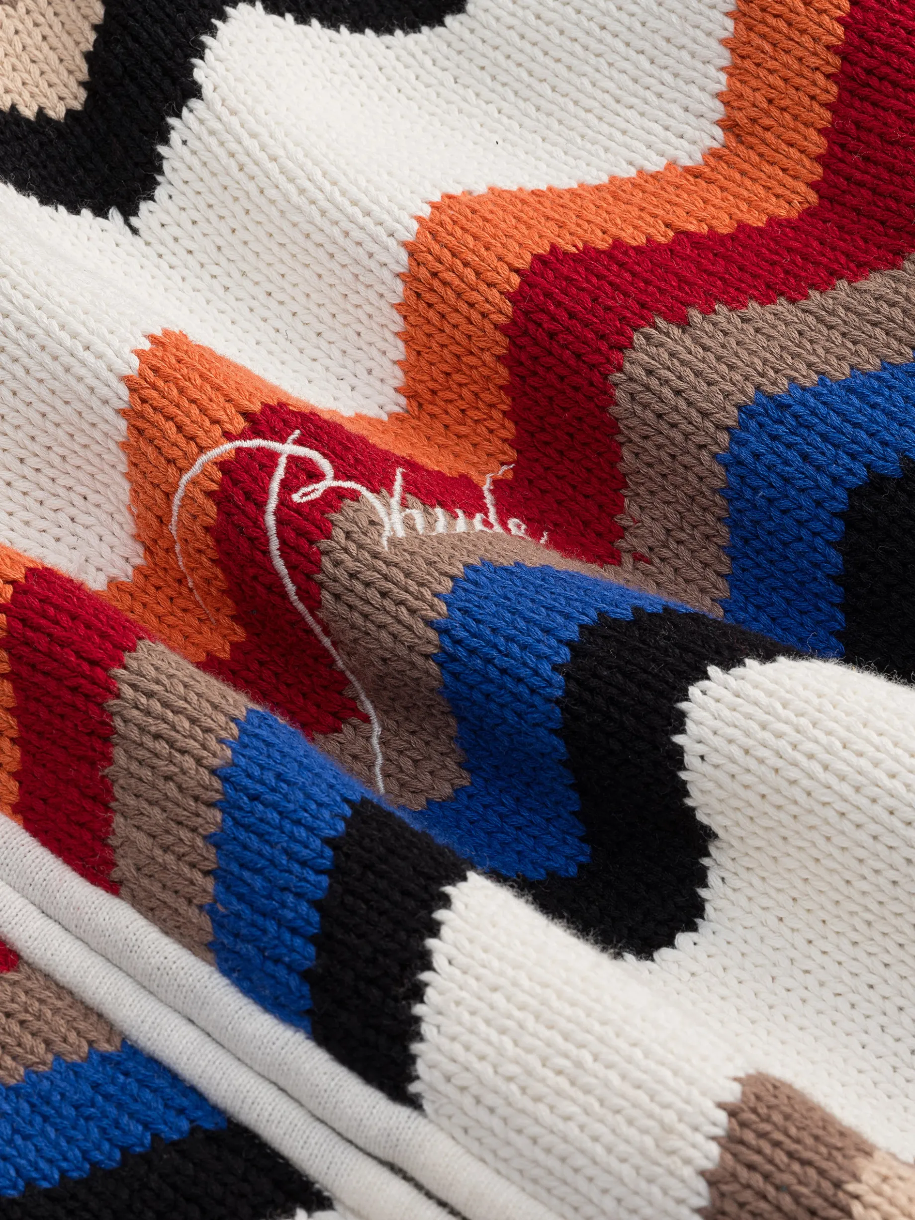 RHUDE CYRIL KNIT ZIP-UP