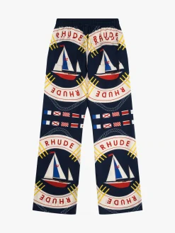RHUDE FLAG SAIL SILK PANT