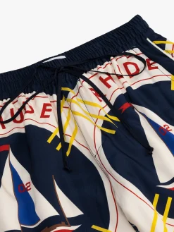 RHUDE FLAG SAIL SILK PANT