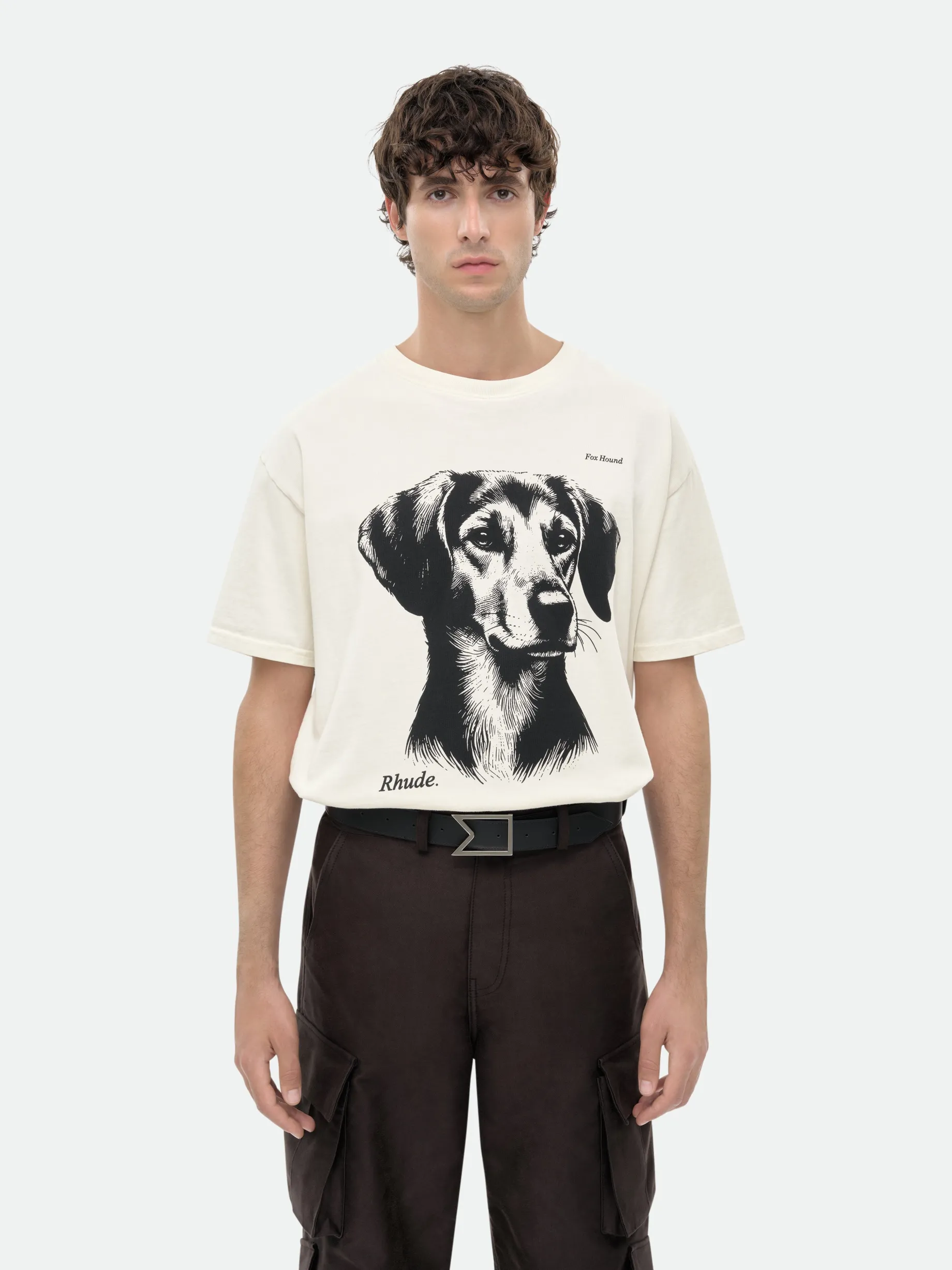 RHUDE FOX HOUND TEE