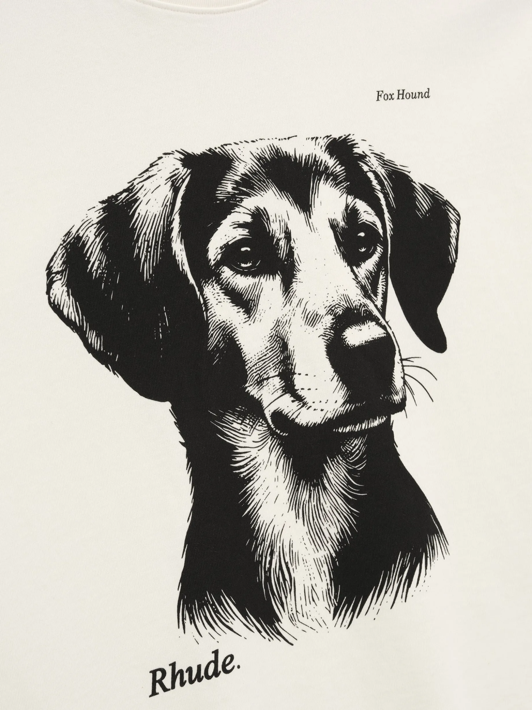 RHUDE FOX HOUND TEE
