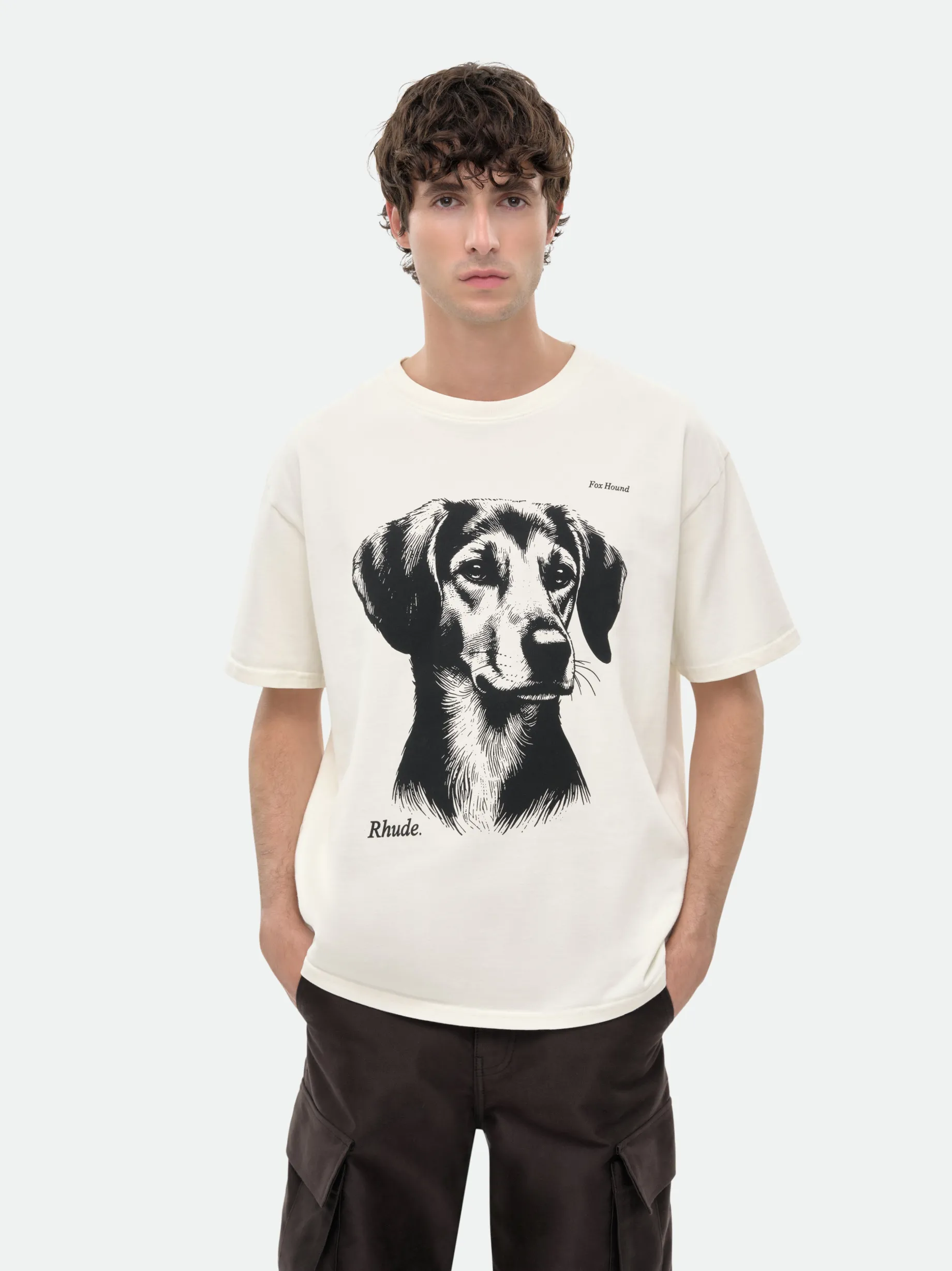 RHUDE FOX HOUND TEE