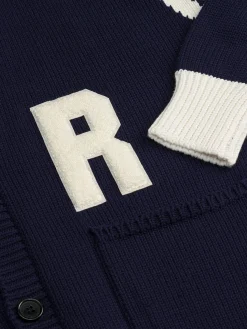 RHUDE LIGHTNING KNIT CARDIGAN