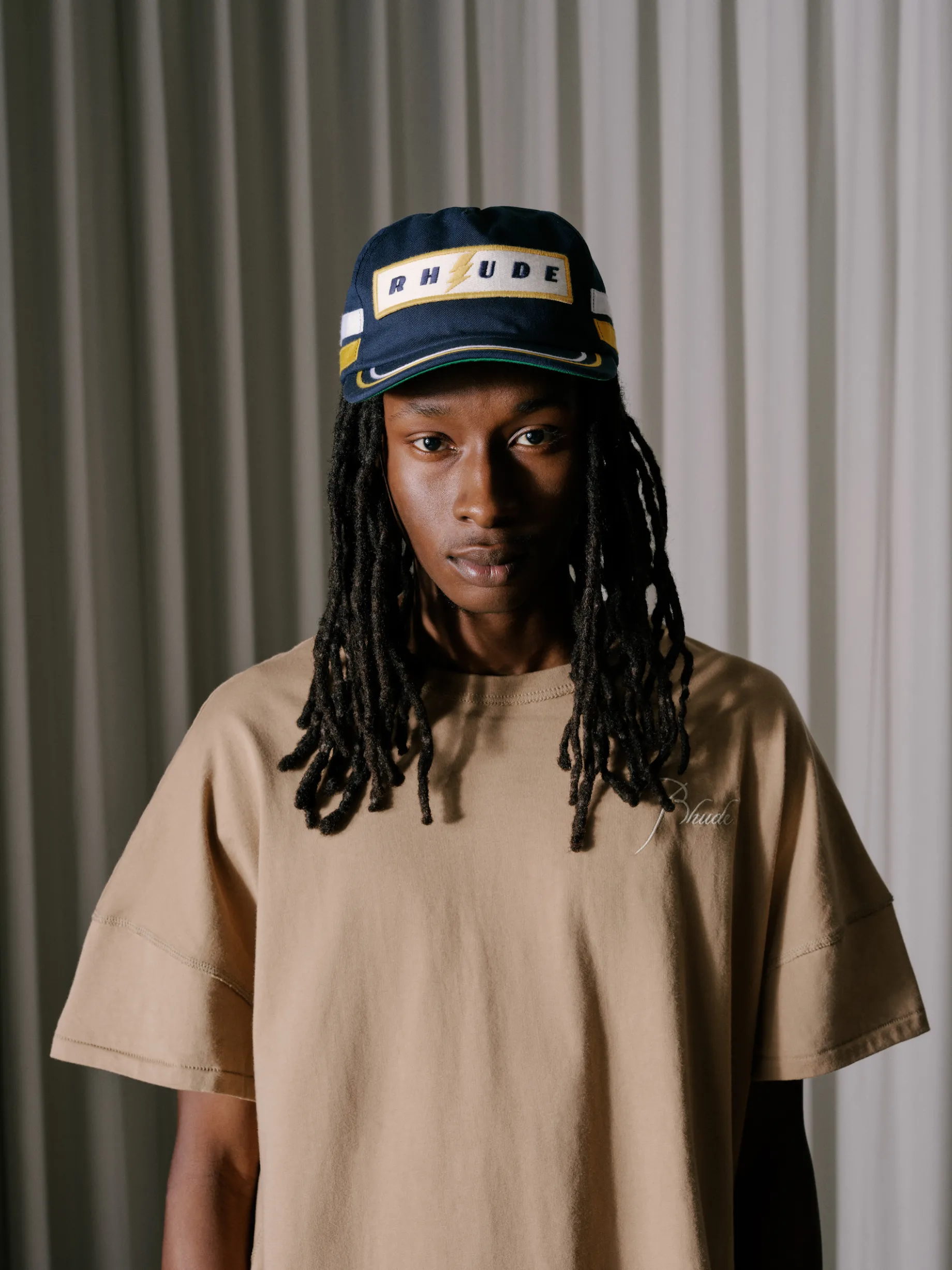 RHUDE LIGHTNING PANEL HAT