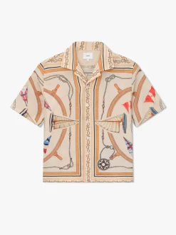 RHUDE NAUTICAL SILK SHIRT