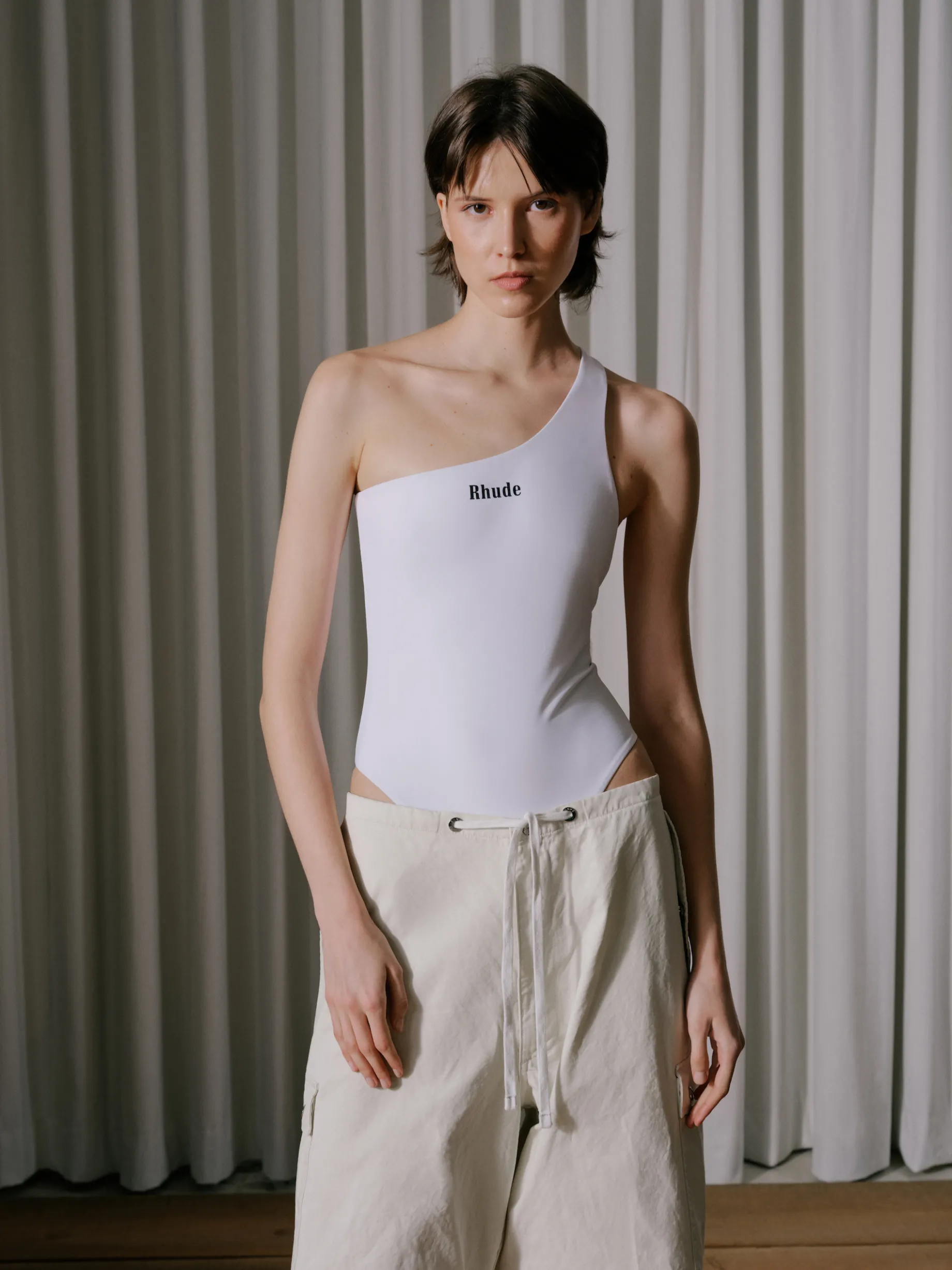 RHUDE ONE-PIECE SWIM