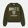 RHUDE OXFORD CREWNECK