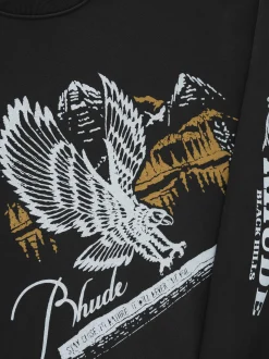 RHUDE PENNANT FLAG CREWNECK