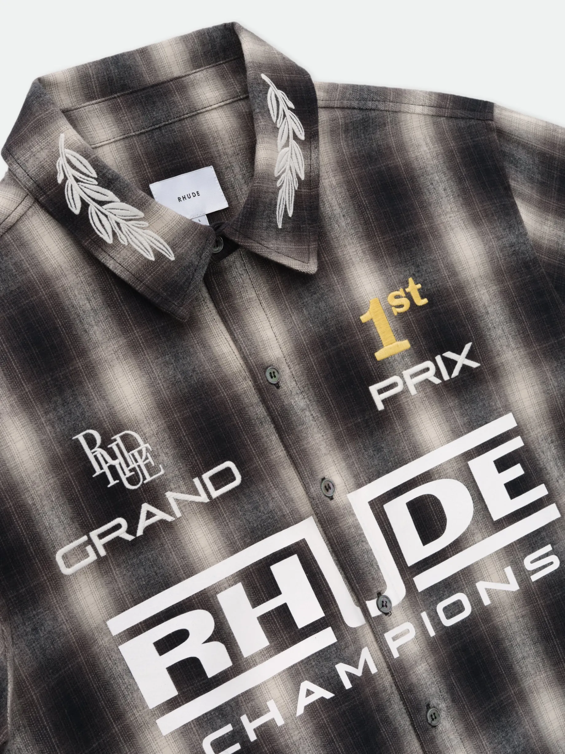 RHUDE RACING FLANNEL