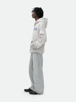 RHUDE RACING ZIP-UP HOODIE