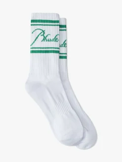 RHUDE SCRIPT LOGO SOCK