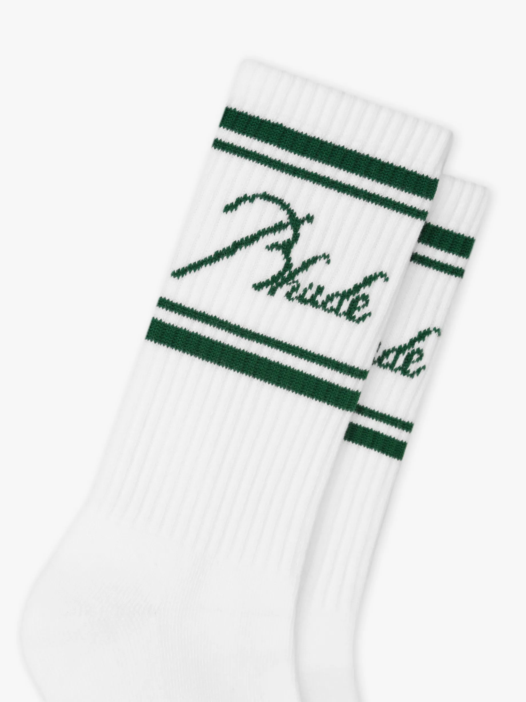 RHUDE SCRIPT LOGO SOCK