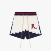 RHUDE ST. CROIX KNIT SHORT