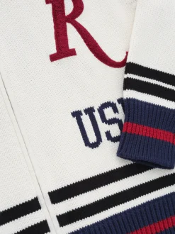 RHUDE ST. CROIX KNIT ZIP-UP