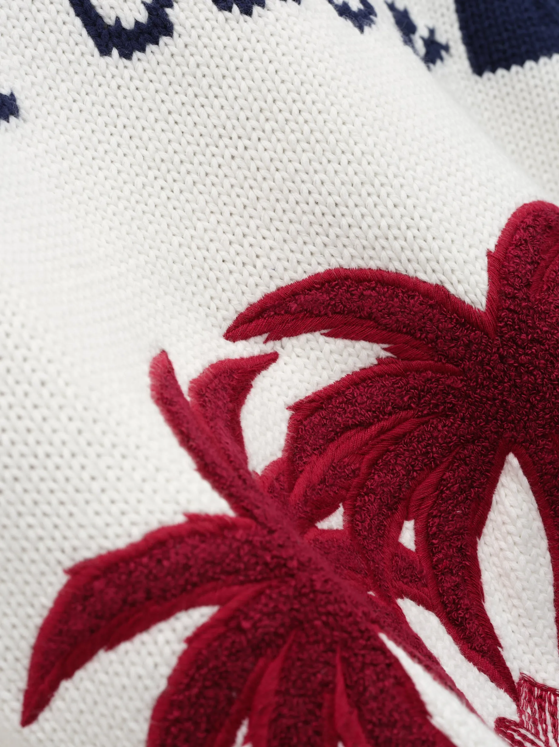 RHUDE ST. CROIX KNIT ZIP-UP