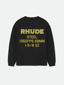 RHUDE STEEL LS TEE
