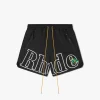 RHUDE ST.TROPEZ CREST LOGO SHORT