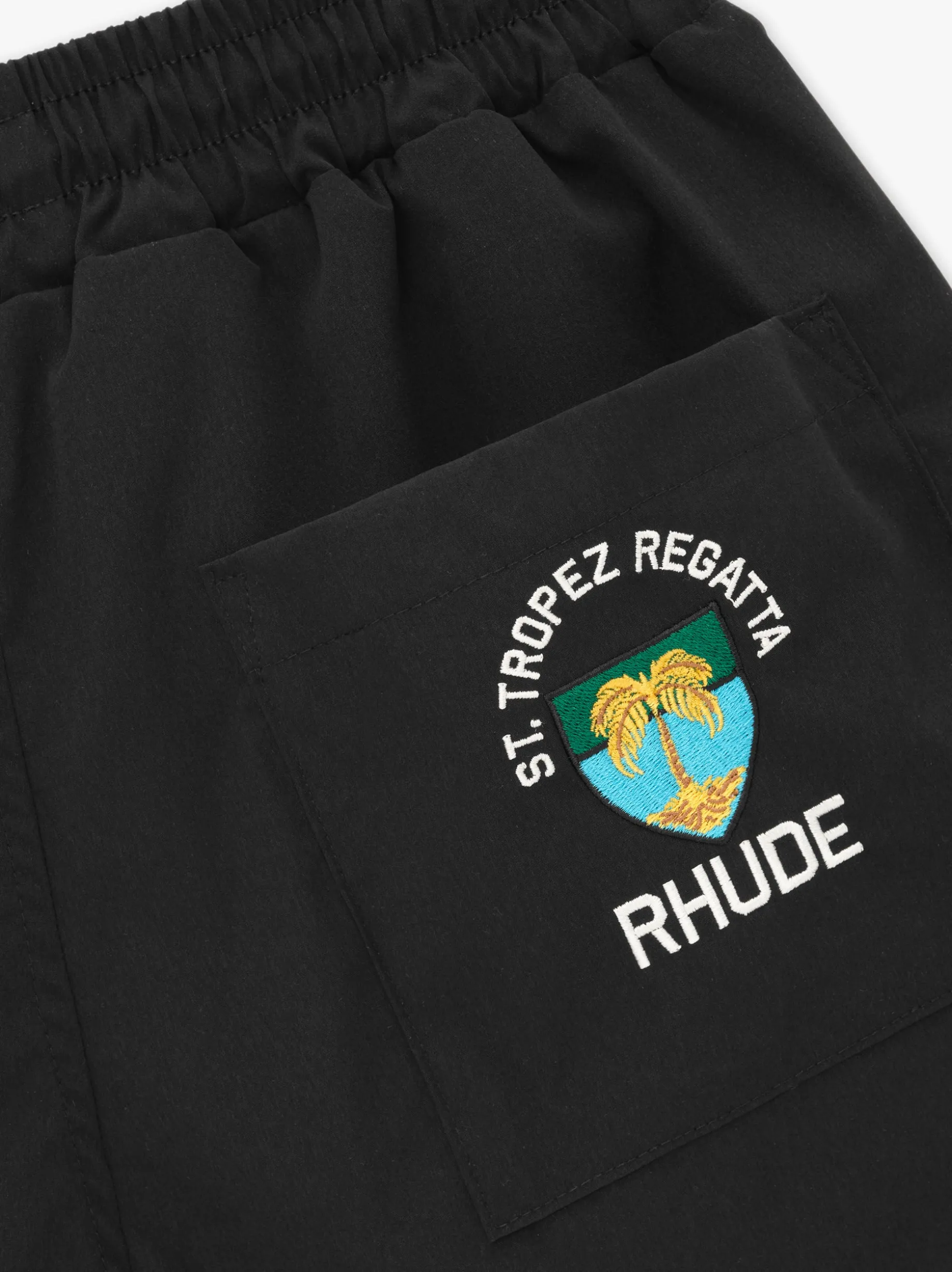 RHUDE ST.TROPEZ CREST LOGO SHORT