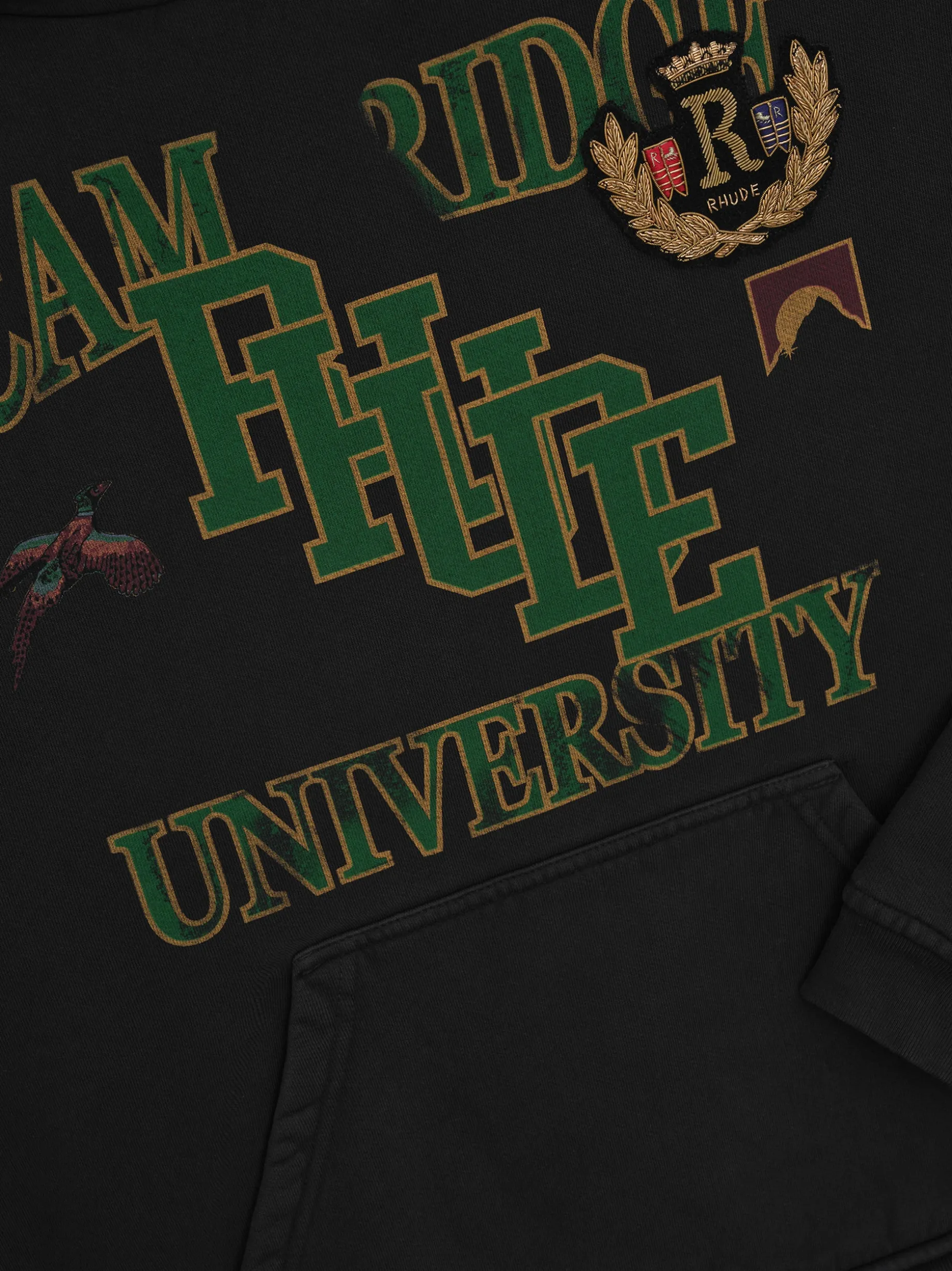 RHUDE UNIVERSITY HOODIE