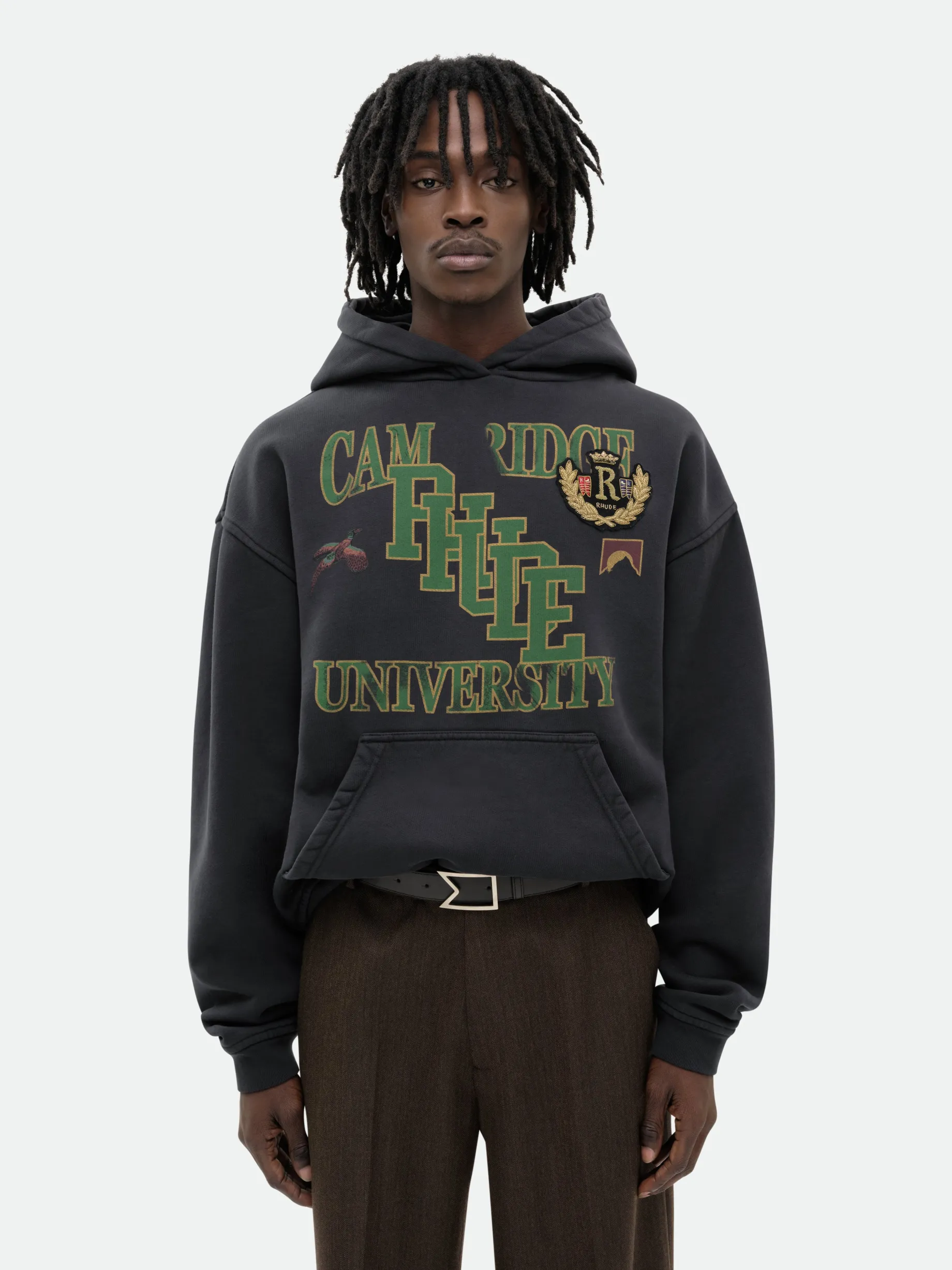 RHUDE UNIVERSITY HOODIE