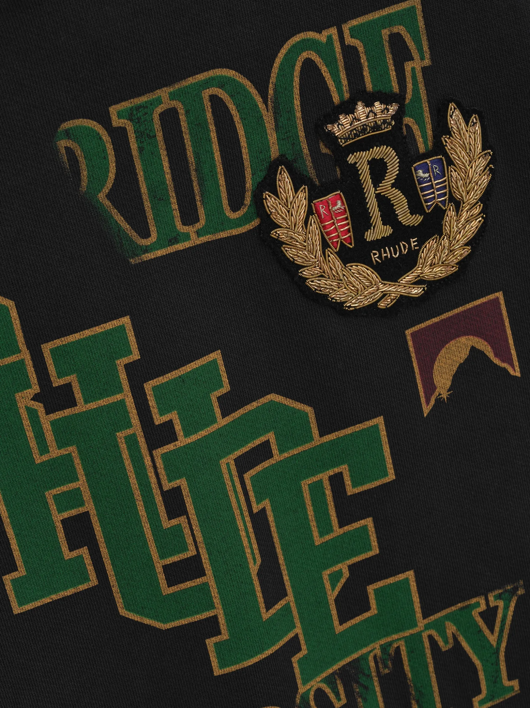 RHUDE UNIVERSITY HOODIE