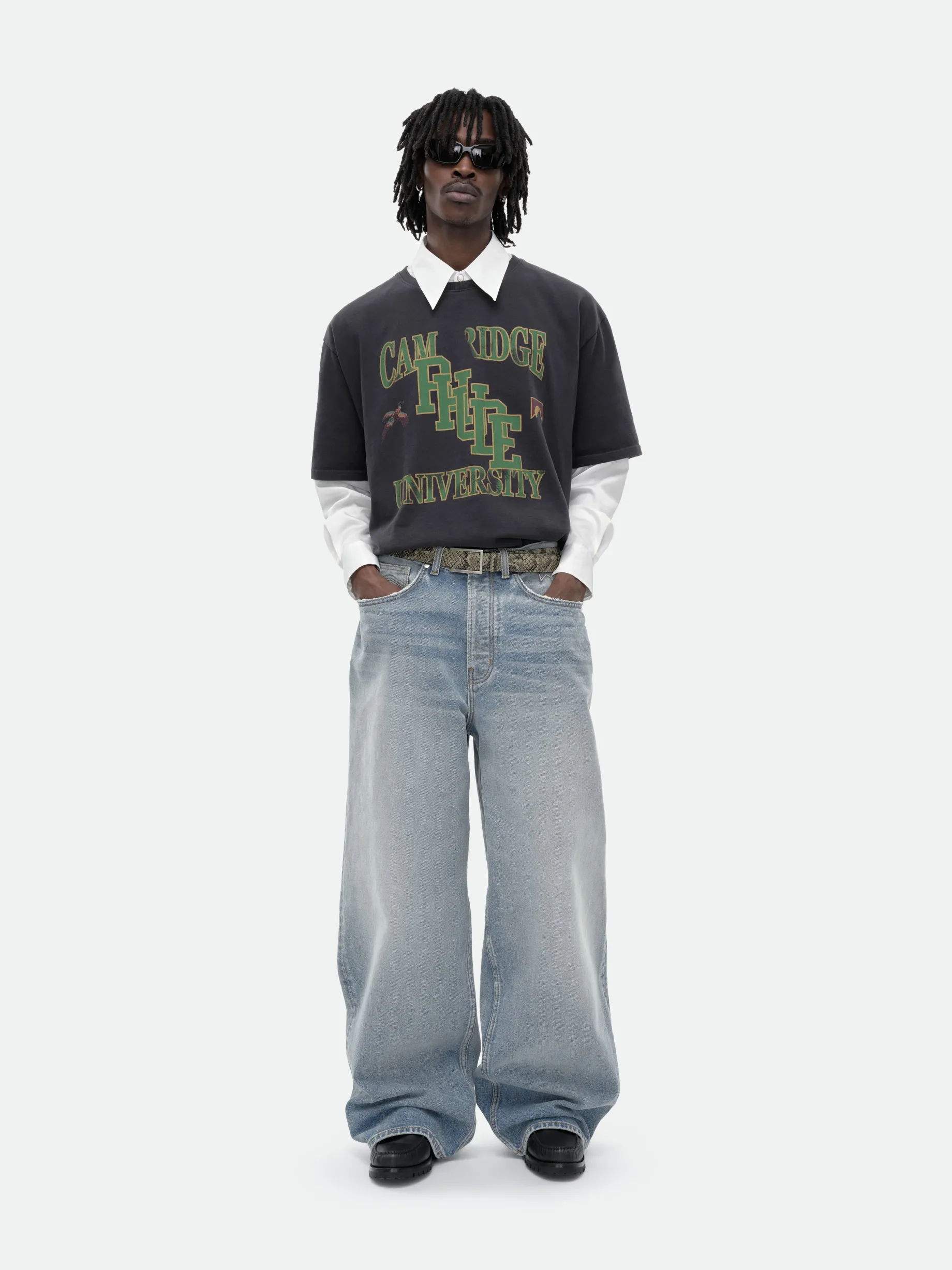 RHUDE UNIVERSITY TEE