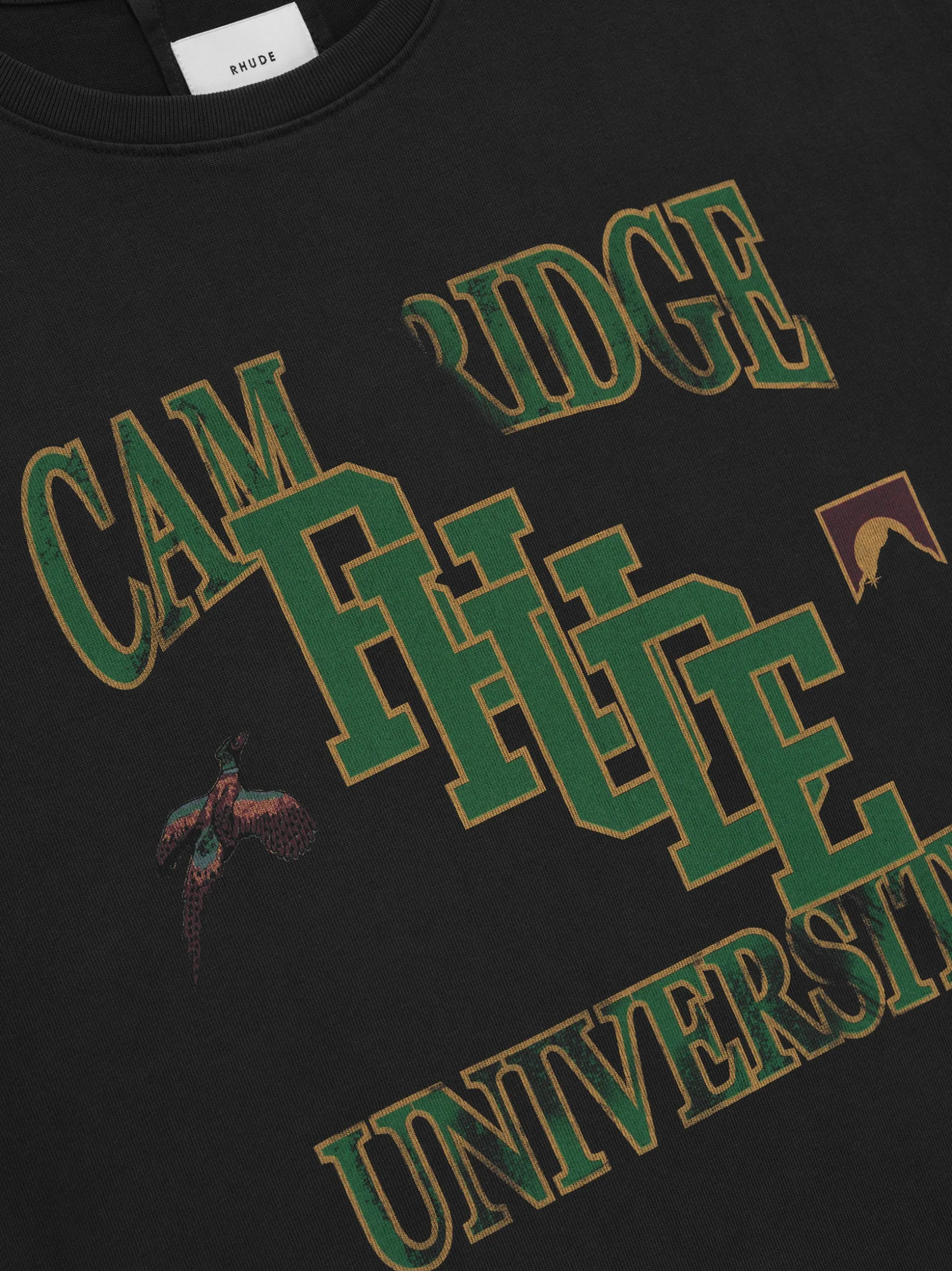 RHUDE UNIVERSITY TEE