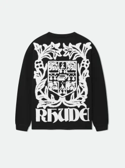 RHUDE VERITAS CREST LS TEE