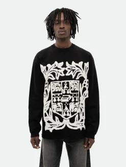 RHUDE VERITAS CREST LS TEE