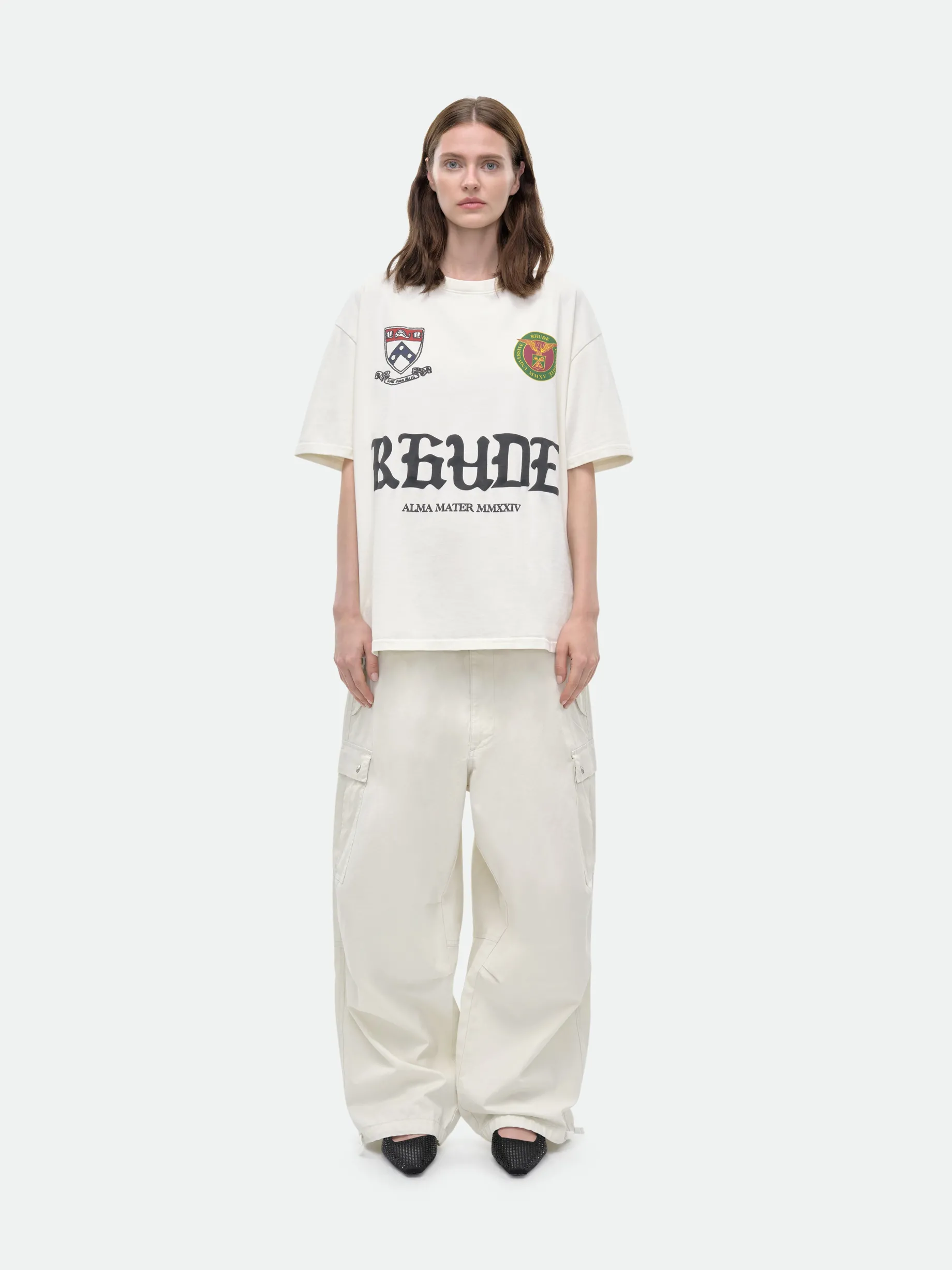 RUNWAY SCRIPT TEE