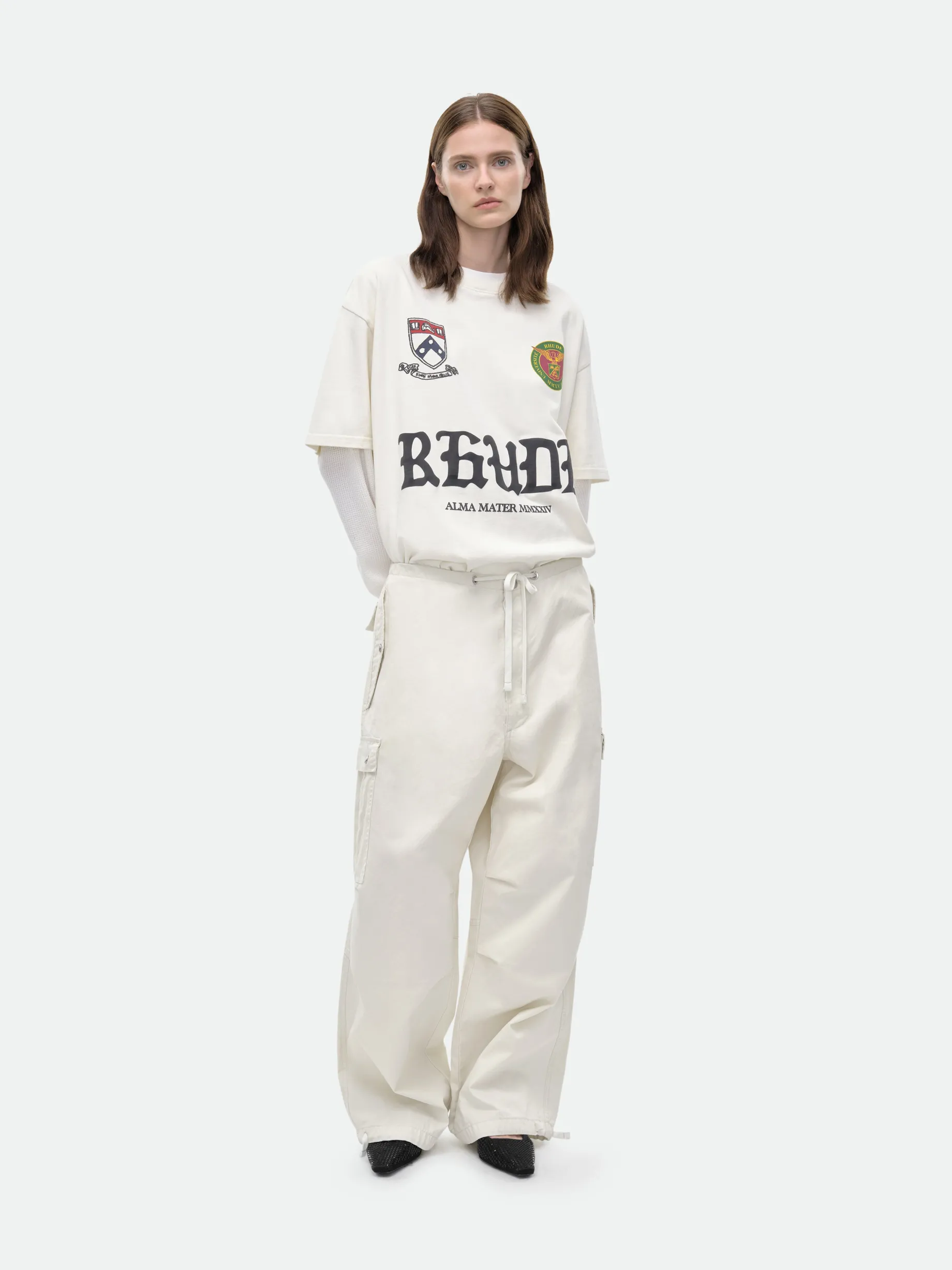 RUNWAY SCRIPT TEE