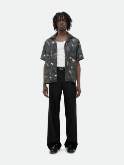 SCRAMBLE DOG PRINT SHIRT