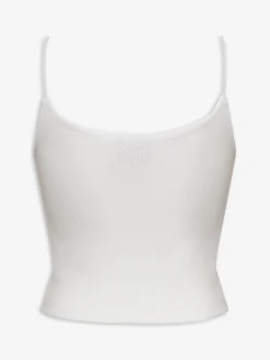 SHEER RIB KNIT TANKTOP