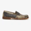 SNAKESKIN SLIP ON LOAFER