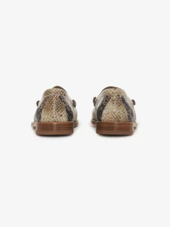 SNAKESKIN SLIP ON LOAFER