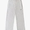 STRIPED FRONT POCKET PANT