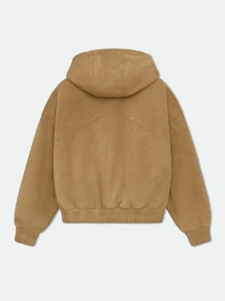 SUEDE RHUDE CREST HOODIE